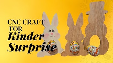 Using Easel Image Trace to Make a Kinder Suprise Egg Bunny