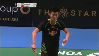 CROWN GROUP Australian Open 2017 | Badminton F M3-MS | Kidambi Srikanth vs Chen Long
