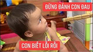 Con gái rượu Khương Dừa lại quên tắt quạt, lần này bị cha cho “ăn” ba cây chổi