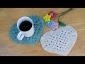 Macrame tutorial: Easy Macrame Heart Shaped