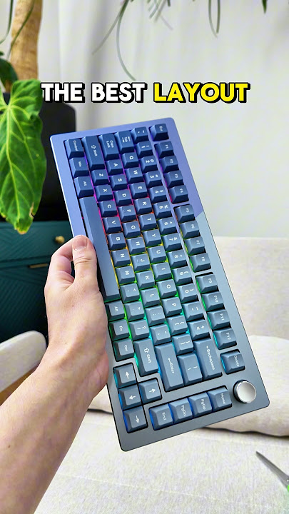 This keyboard is STUNNING. 😮