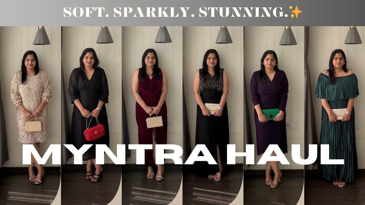 STOP Scrolling! Myntra Party Dress Haul You’ll Love 😍
