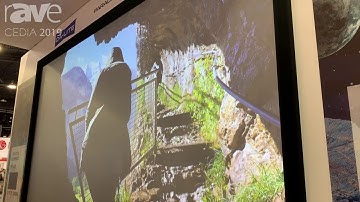 CEDIA 2019: Da-Lite Overviews Cinema Contour 133" Frame With Parallax Stratos 1.0 Screen