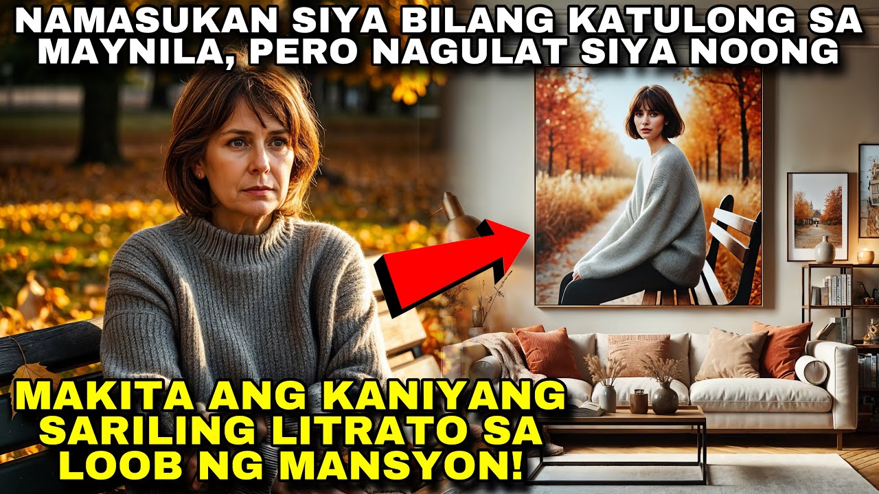 NANAY NAMASUKAN BILANG KATULONG SA MAYNILA, GULAT SIYA NG MAKITA ANG SARILING LITRATO SA MANSYON!