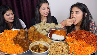 Chinese Food Challenge | Chinese Soup, Chinese Chopsuey, Momos, Spring Roll, Noodles, Chilli Potato