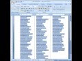 Как сделать колонки в Word 2007.avi