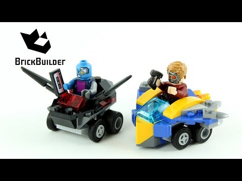 Lego Super Heroes 76090 Mighty Micros: Star-Lord vs. Nebula - Lego Speed Build