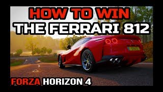 Previous video link: hey everyone. in todays video. i show you how can
win the ferrari 812 superfast forza horizon 4. do this through autumn
f...