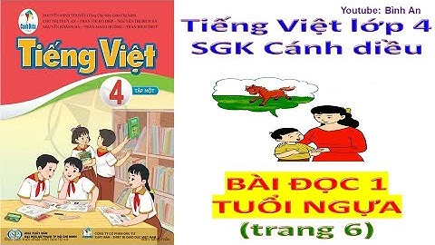 BÀI ĐỌC 1: TUỔI NGỰA |TV4| SGK CÁNH DIỀU | BÀI 1| CHÂN DUNG CỦA EM #tuoingua #tiengviet4 #canhdieu