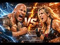 WWE 2K25 LIVE: THE ROCK🔥VS QUEEN ZELINA🔥|| Most BRUTAL Match in WWE😱 #shorts #wwe #trending