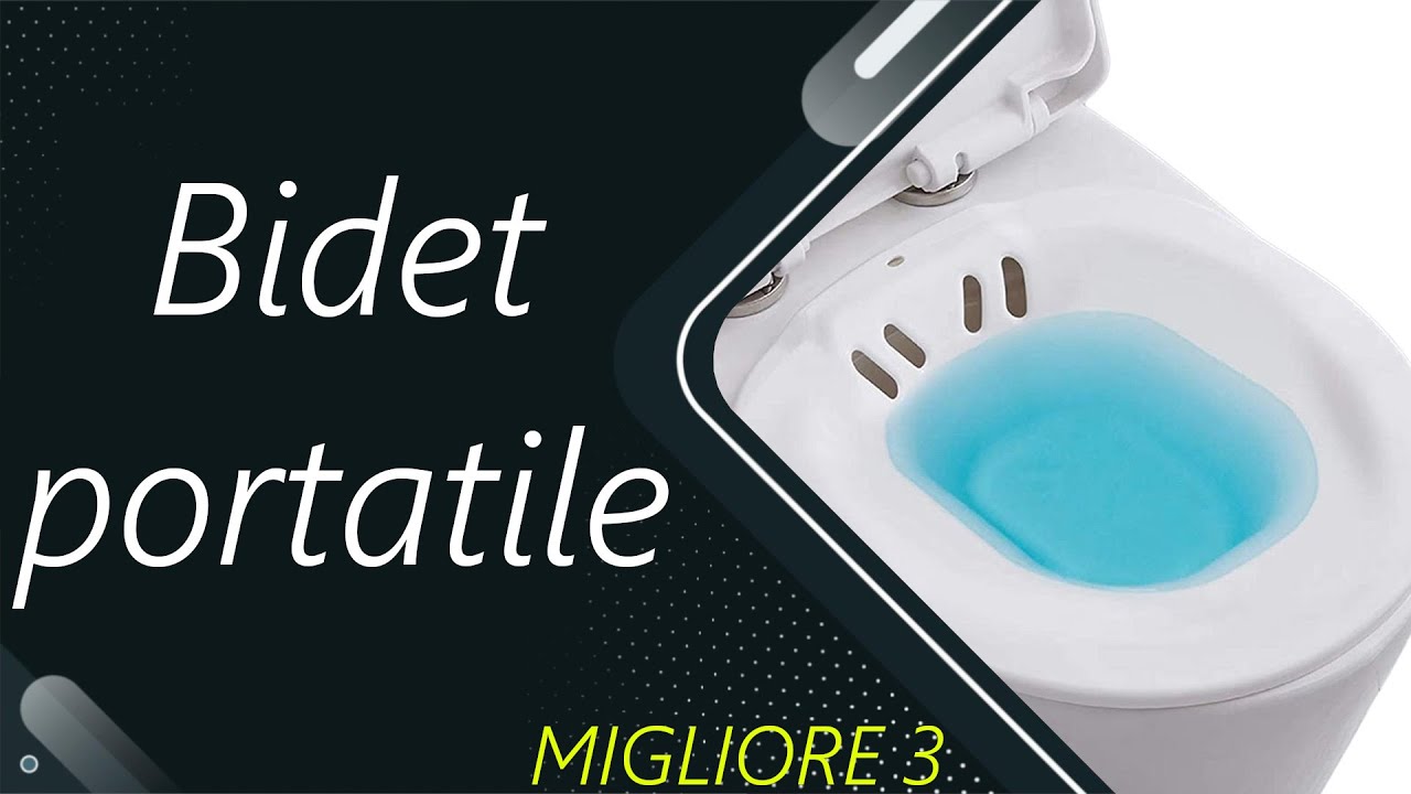 Mille Idee – Bidet Da Campeggio Portatile E Smontabile | 2 Pezzi In Plastica | Per Camper, Roulotte, Barca, Tenda | Leggero E Facile Da Pulire – 47 X 32 X 38 Cm