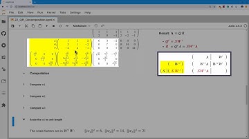22 The QR decomposition