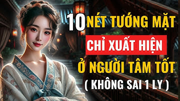 10 Nét Tướng Mặt : Chỉ Xuất Hiện Ở Người Có Tâm Tốt - Bạn Có Không?