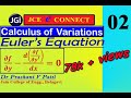 Derivation of Euler's Equation || Calculus of Variations || 18mat31 || Dr Prashant Patil