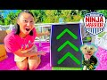 I BUILT AN AMERICA NINJA WARRIOR MAZE FOR MY DOG!!