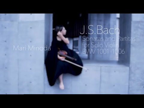 蓑田真理  J.S.Bach Sonatas&Partitas for Solo Violin CD PV  Mari Minoda