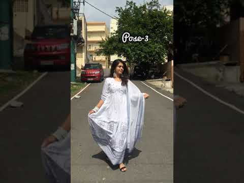 Candid Photo Poses | Anarkali Suit Pose | YouTube #shorts | Santoshi Megharaj