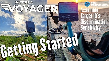Minelab X-Terra VOYAGER. Handleiding voor het starten met de metaaldetector.
