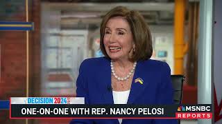 Speaker Emerita Pelosi on MSNBC's Katy Tur Reports