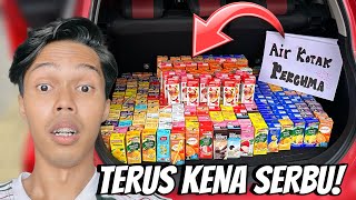 AKU BORONG AIR KOTAK DAN BAGI PERCUMA DEKAT SUBSCRIBERS!!