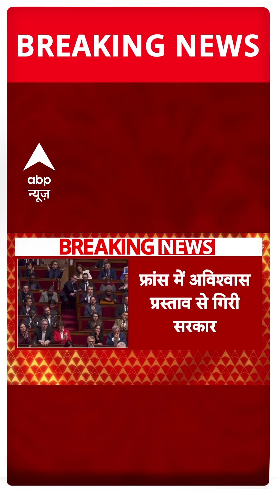 France News : फ्रांस में अविश्वास प्रस्ताव से गिरी सरकार | #shorts