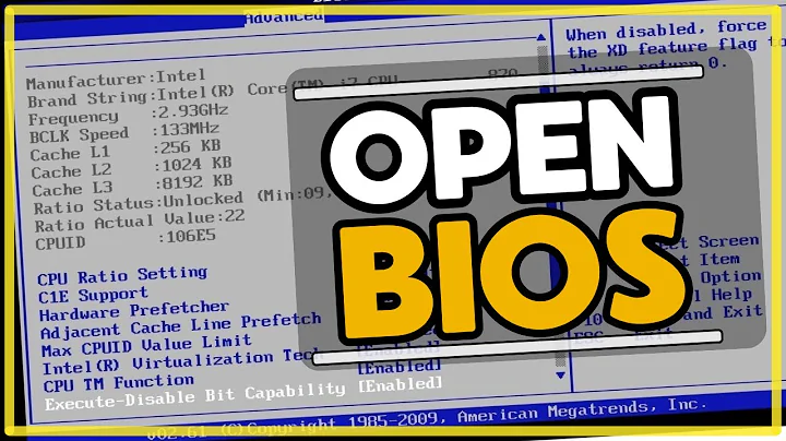 how to OPEN BIOS in hp laptop