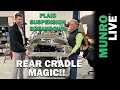 SANDY'S BACK!! - Tesla Model S Plaid Rear Cradle Magic