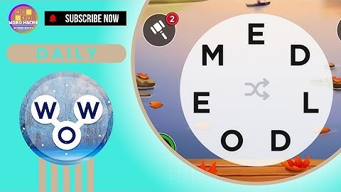 Words of Wonders (WoW): Daily Challenge (November 29, 2025)