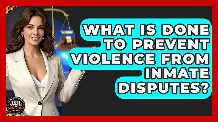 What Is Done To Prevent Violence From Inmate Disputes? - Jail & Prison Insider