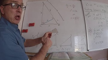 Geometry - 8.1 Similarity in Right Triangles