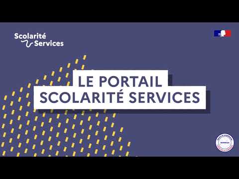 Le portail Scolarité Services