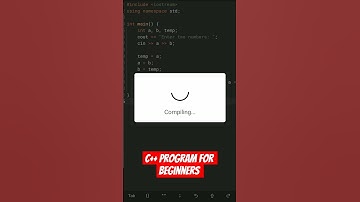 c ++ program for beginners | swapping of two numbers #bca #coding #shorts #cpp #programming #bca1st
