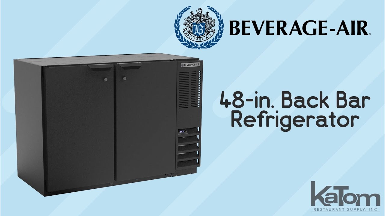 Beverage Air 48-in. Back Bar Refrigerator (BB48HC-1-B)