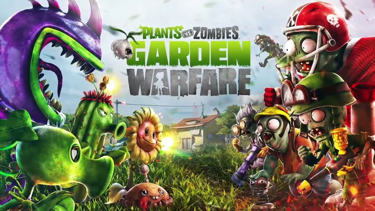 Plants Vs Zombies Garden Warfare Gameplay 4 Player Co Op Youtube