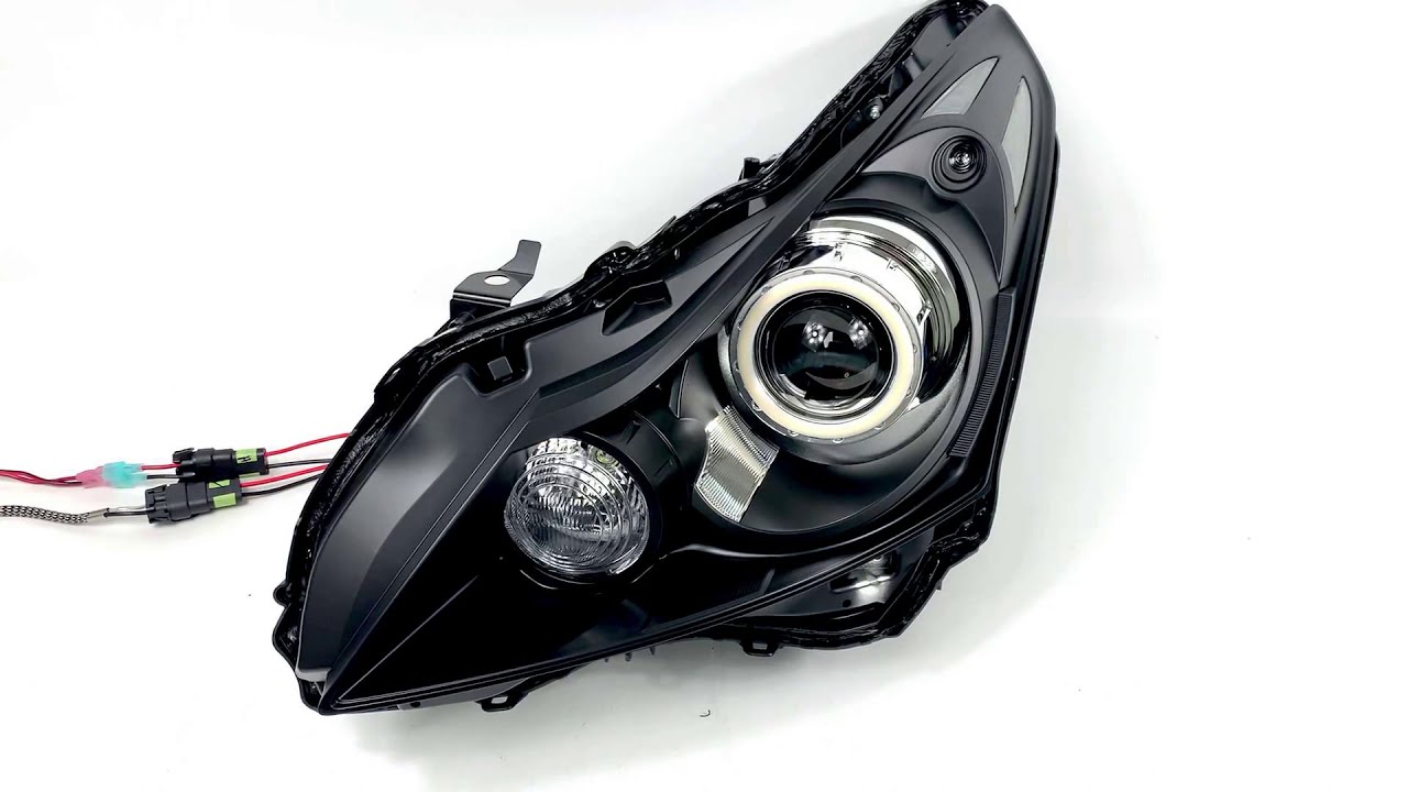 Infiniti G37 Sedan - Painted Headlights, HD Halos, and V6 Triton