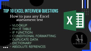 Top 10 Excel Interviews Questions – How to pass any Excel Assessment Test screenshot 4