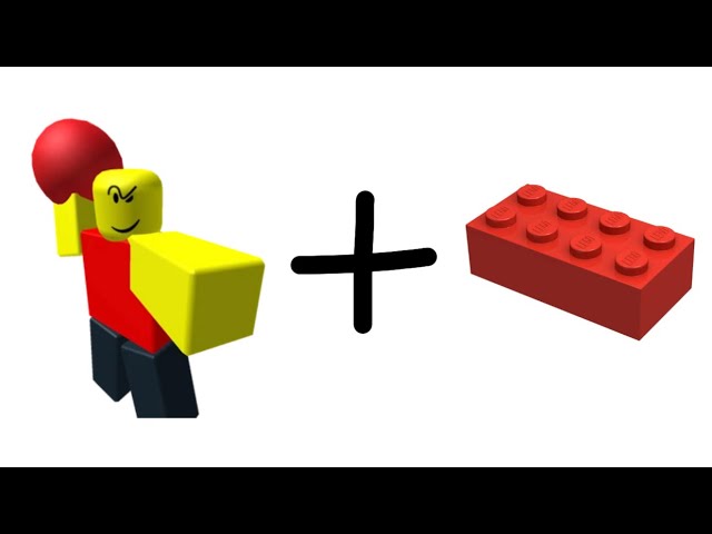 How to make a LEGO Roblox Noob Minifigure! #shorts 