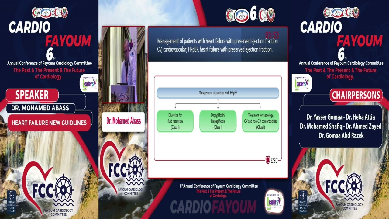 Heart Failure New Guidelines by Dr  Mohamed Abbas
