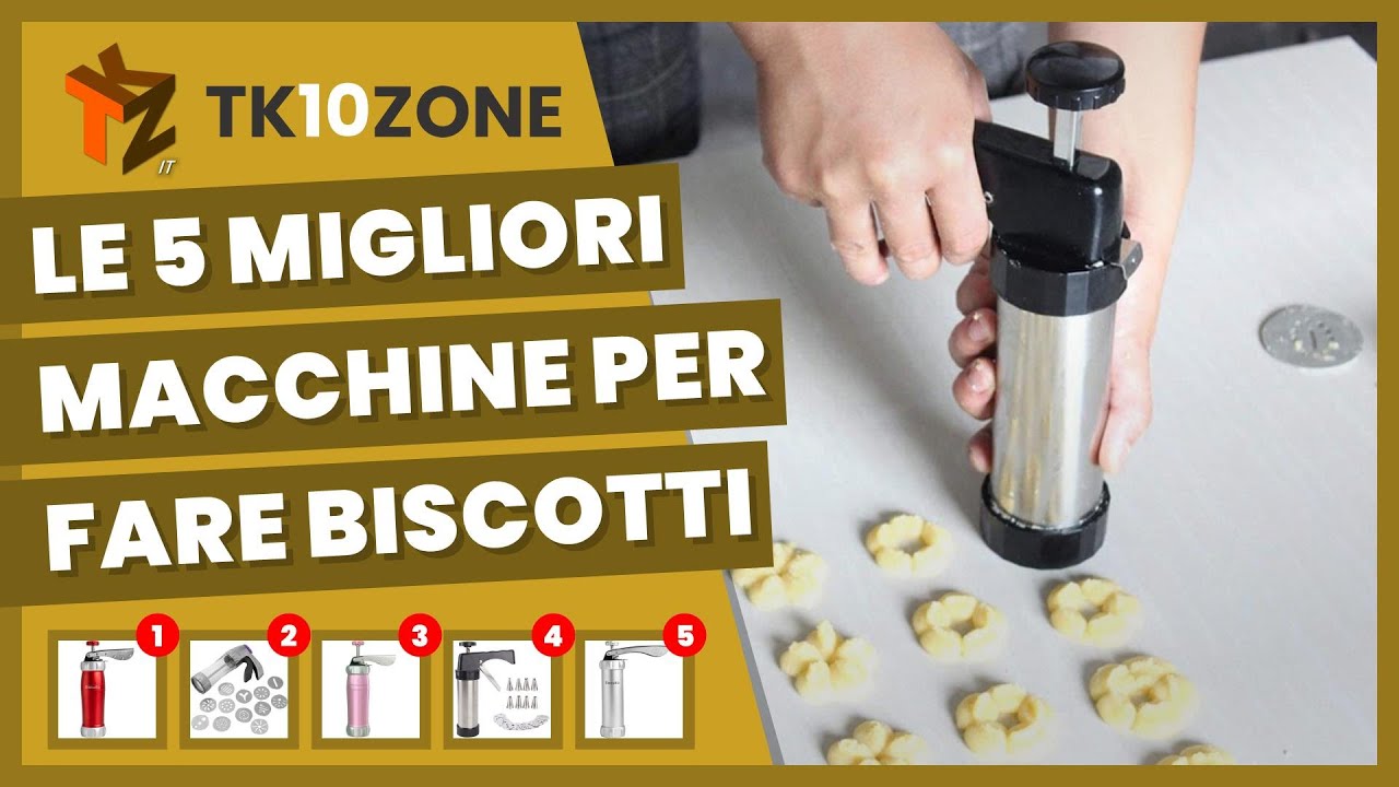 Le 5 migliori macchine per fare biscotti 