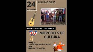 Miércoles de cultura en el Oasis Bar- Cidra.