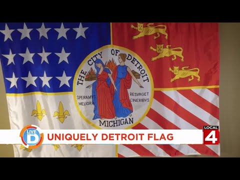 Live In The D Uniquely Detroit Flag Youtube