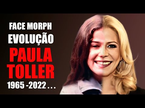 Paula Toller - Transformação (Face Morph Evolution 1965 - 2022)