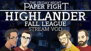 LRR Canadian Highlander League - Fall Ep2 || Friday Night Paper Fight