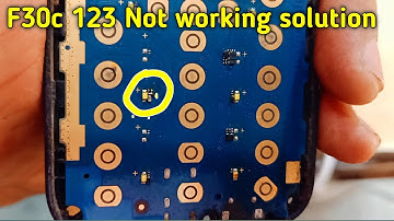 jio f30c 123 not working/f30c 123 not working