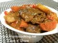 Beef Caldereta