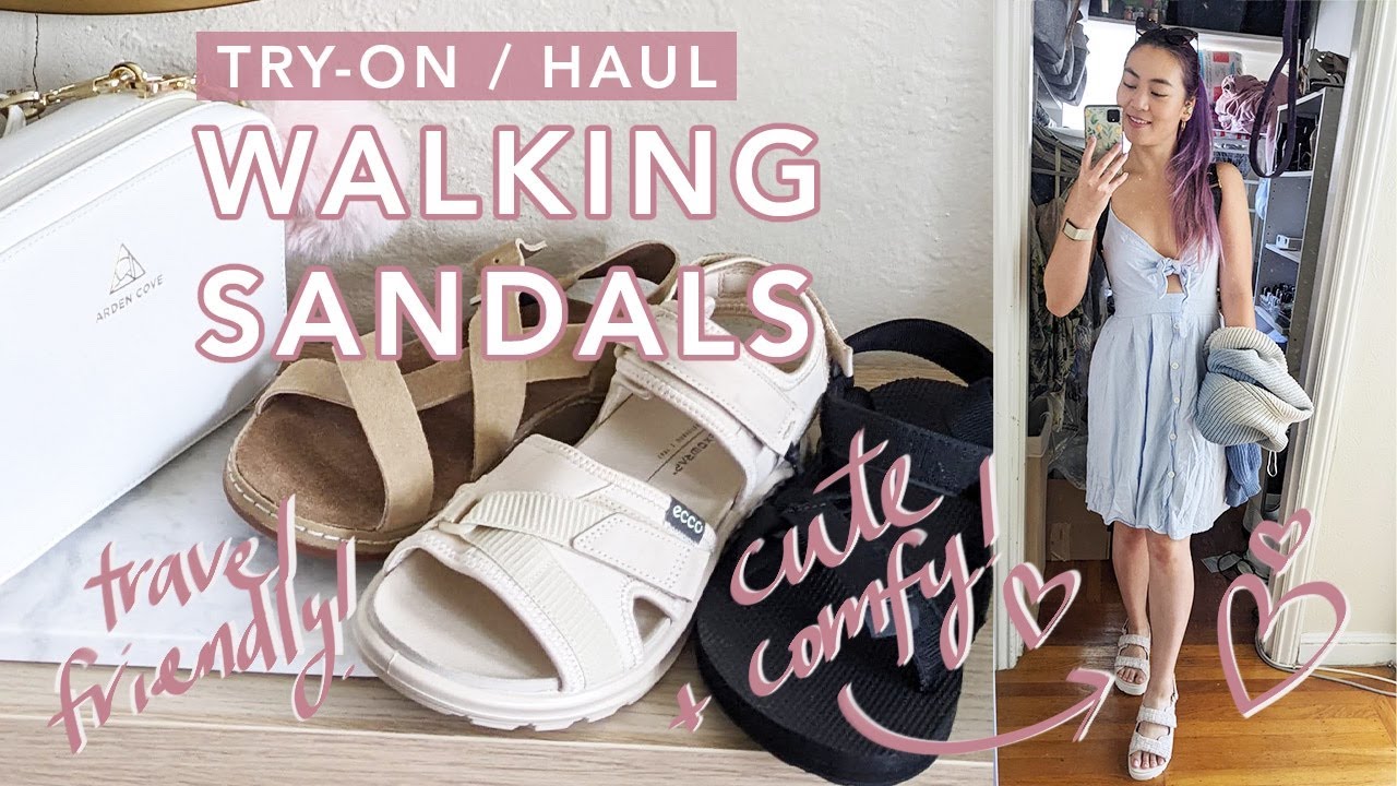 Comfiest Walking Sandals Try-On Haul & Review, Chacos, Keen, ECCO + more! - YouTube