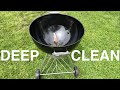 How To Deep Clean a Weber Charcoal Grill