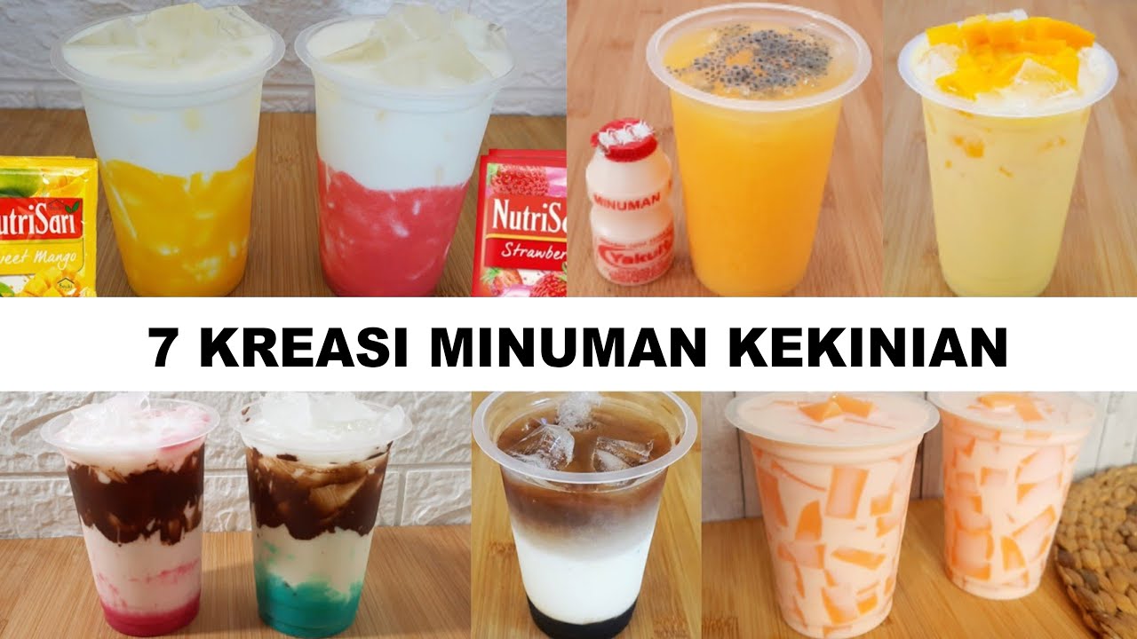 Resep minuman kekinian untuk jualan 1000