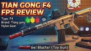 FPS Semi Auto Test #1: F4 Gel Blaster Toy Gun Guide