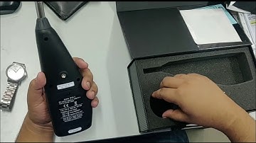 Testo 816-1 Sound Level Meter Unboxing Video